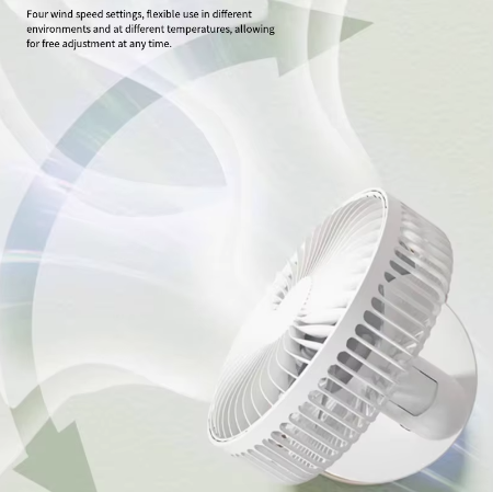 Compact Quiet USB Desktop Fan | Bowlift