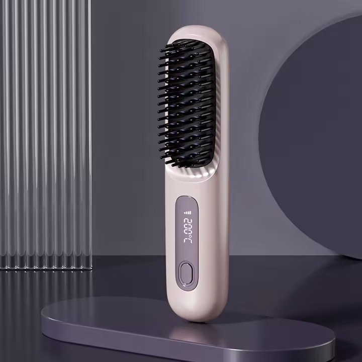 BowLift | Portable Hair Styling Brush | Smooth & Healthy Hair Anytime, Anywhere