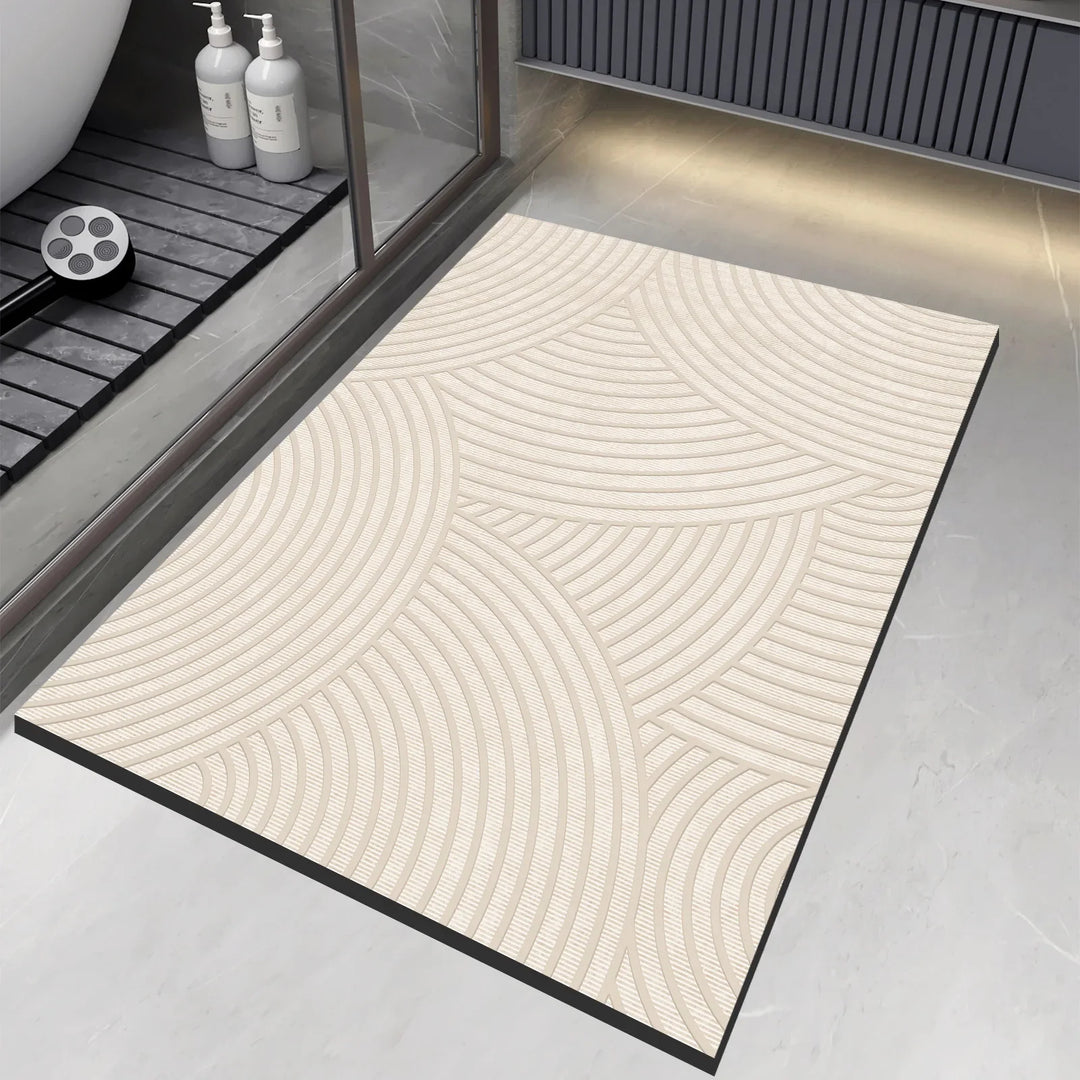 BowLift | Superabsorbent Non-slip Bath Mat Quick-drying Shower Rug