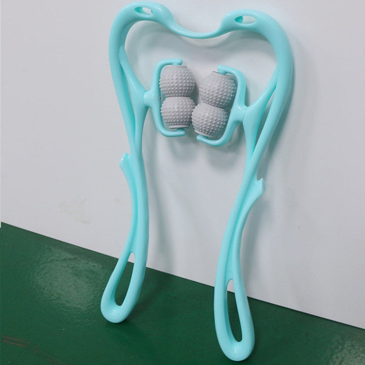 BowLift | Adjustable Six-Wheel Neck Therapy Massager Roller