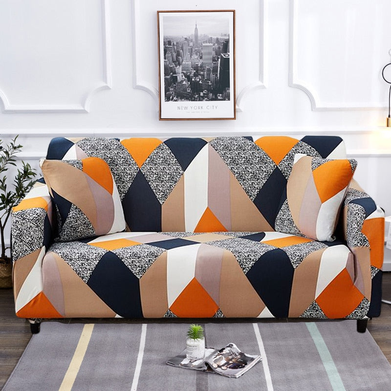 Modern Non-slip Colorful Elastic Sofa Cover | Bowlift