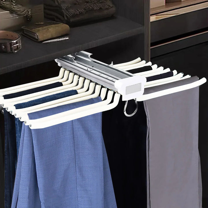 Smart Slide-Out Rail Cloth Organizer | Bowlift