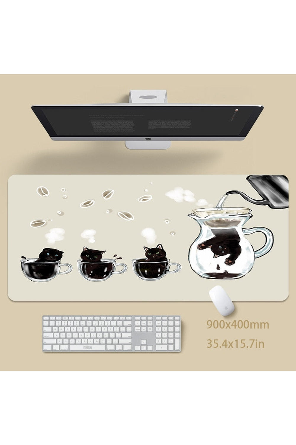 XXL Computer pad Desk mat | Bowlift