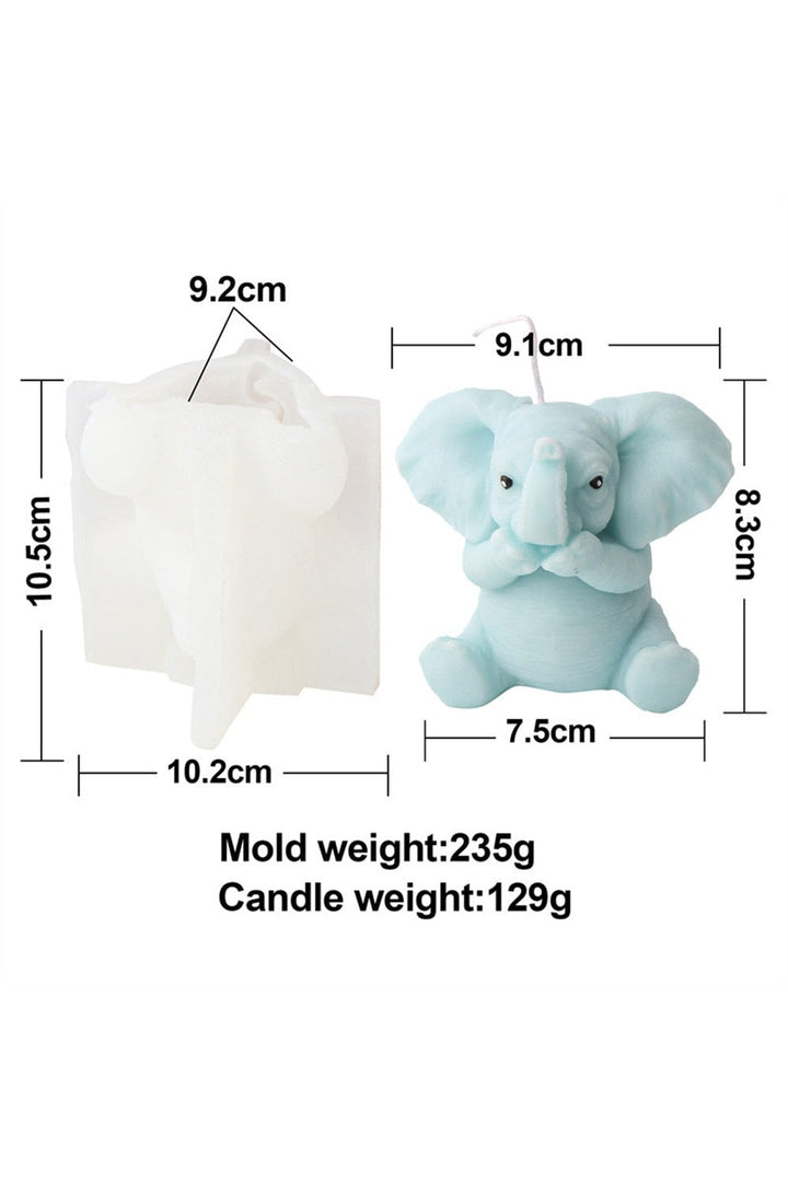 Elephant Candle Shape Design | Bowlift