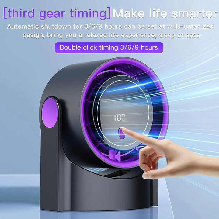 Smart Desktop Electric Fan | Bowlift