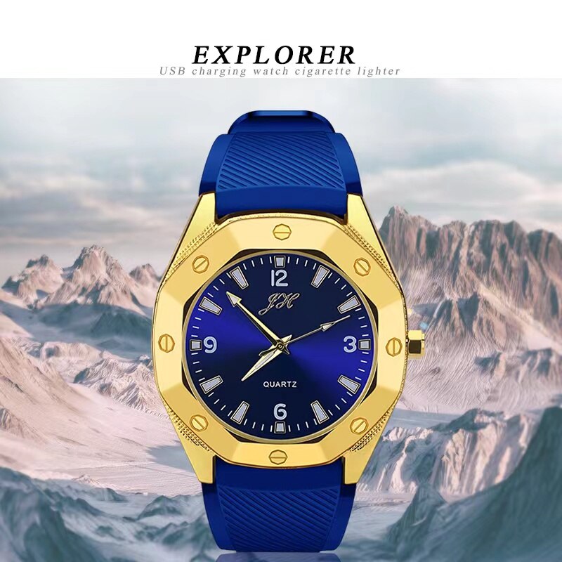 BowLift | Creative USB Charging Flameless Spark Lighter Watch