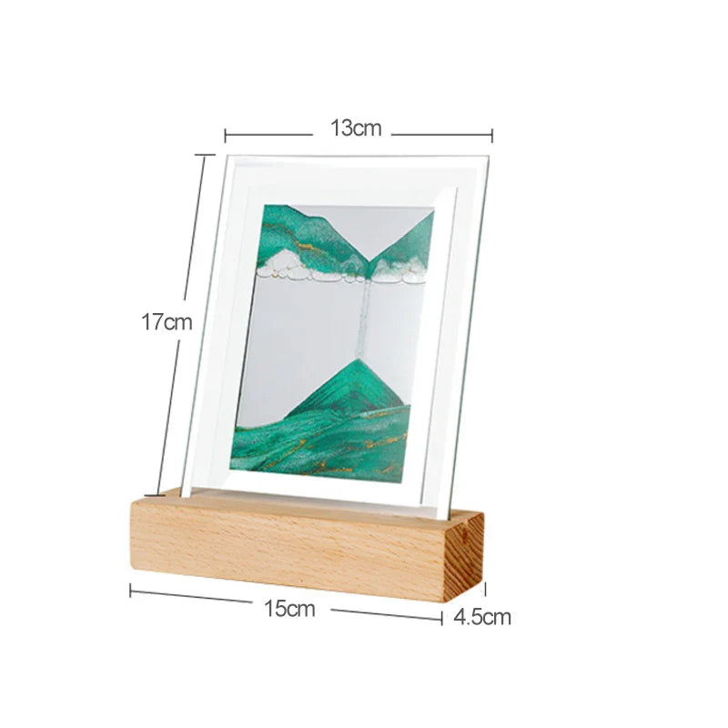 BowLift | Sand Art LED Quicksand Artistic Table Lamp