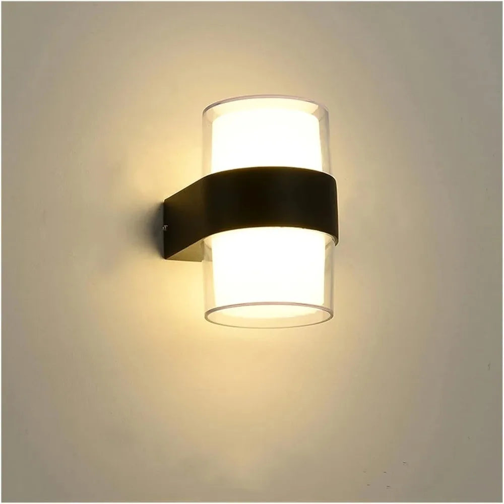 BowLift | AuroBeam LED Outdoor Wall Light | Waterproof IP65 | Modern Design for Balcony, Garden & Entrance | 9W / 18W