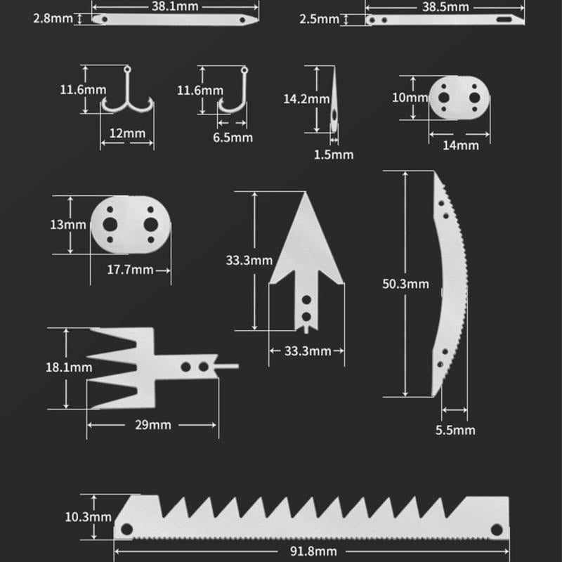 22in1 Stainless Steel Outdoor Survival Pocket Tool | Bowlift