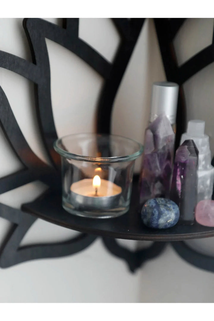 Lotus Essential Oil Shelf | Bowlift
