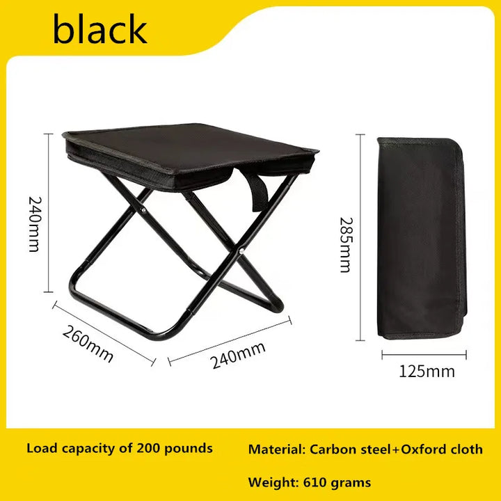 BowLift | TrekkFlexx Foldable Camping Chair | Ultralight & Portable | For Fishing, Picnics & Travel