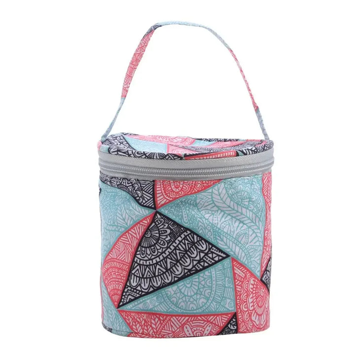 BowLift | Wollina Yarn Bag | Cylindrical Wool Pouch made of Polyester | Compact & Portable | For Crochet & Knitting Accessories