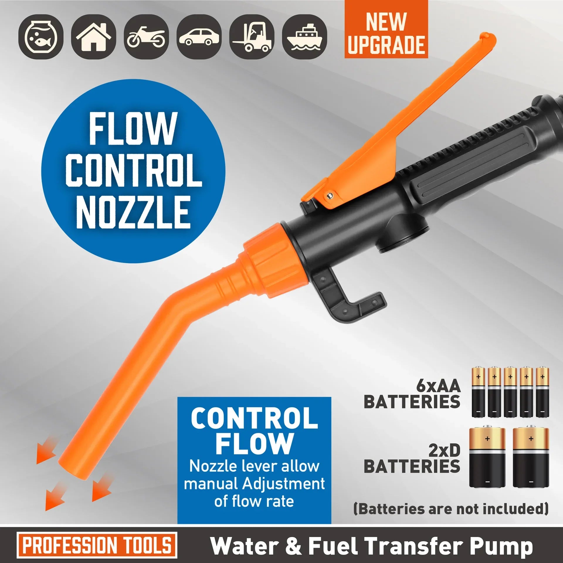 BowLift | Handheld Electric Fuel Transfer Pump