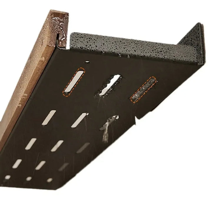 CulinaWood Kitchen Wall Shelf Bowlift