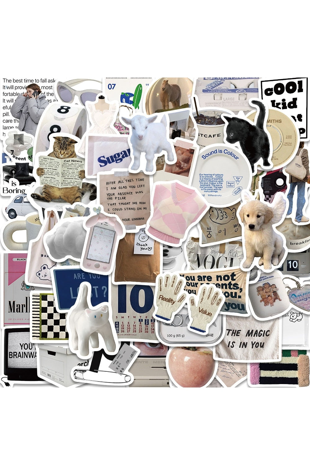 Pop Cartoon Stickers | Bowlift