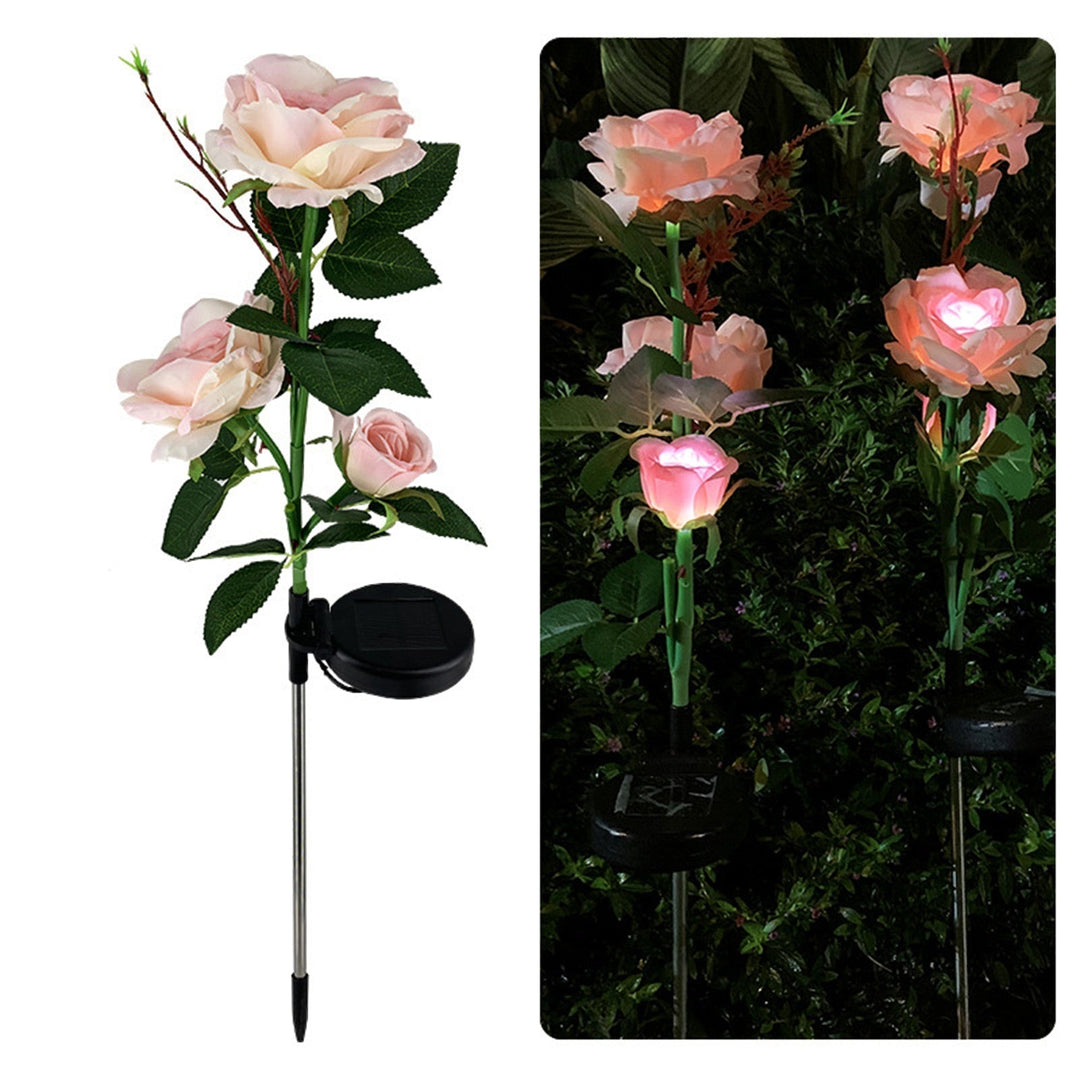 LED Solar Rose Decorative Light | Bowlift