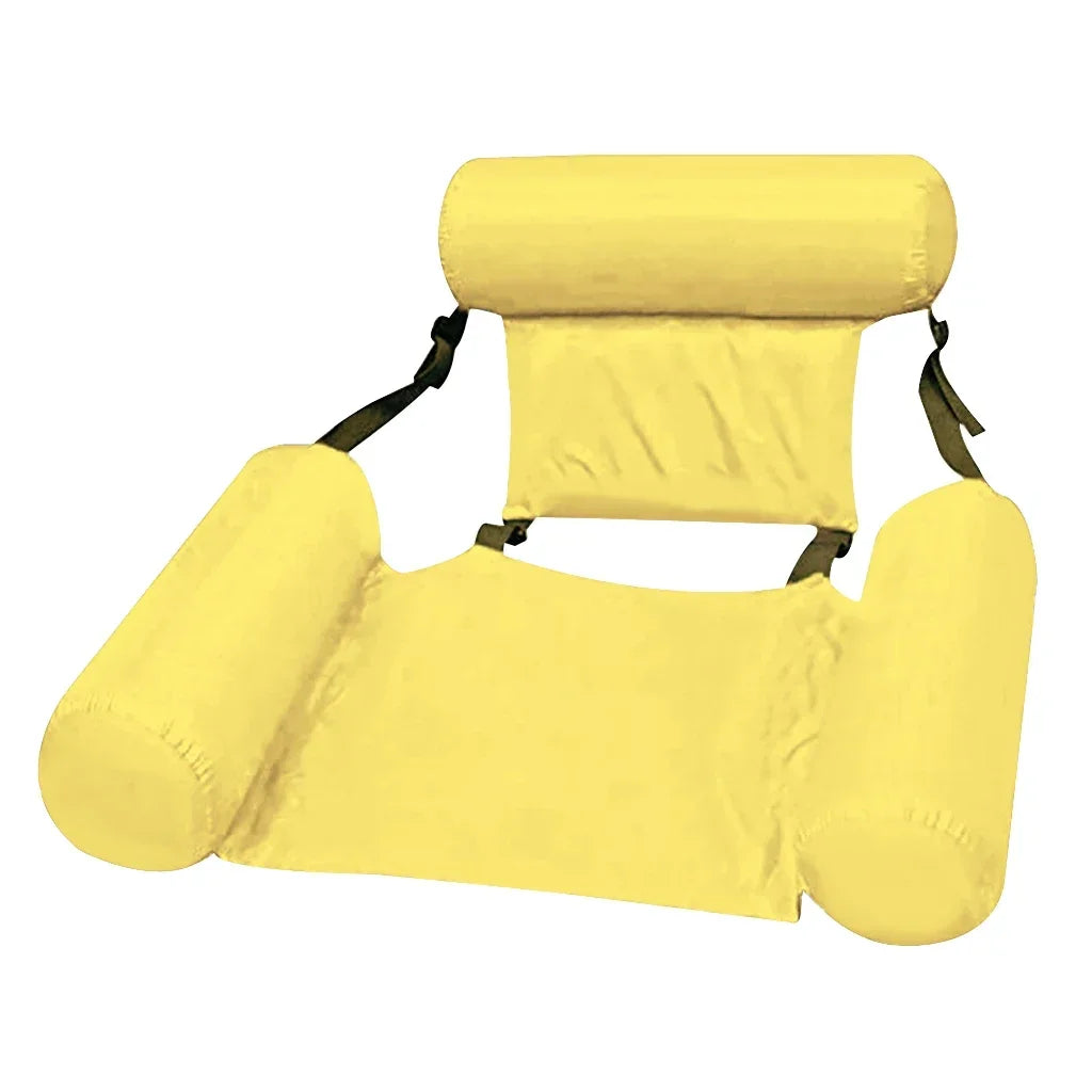 BowLift | Inflatable Water Hanging Chair | Adjustable & Portable | AquaLiva Pool Lounge for Beach & Swimming Pool – 100×120 cm