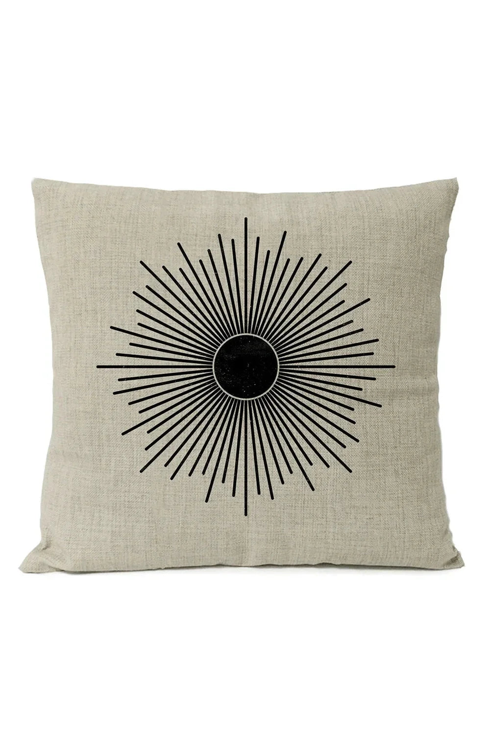 Black Geometric Pillowcase | Bowlift
