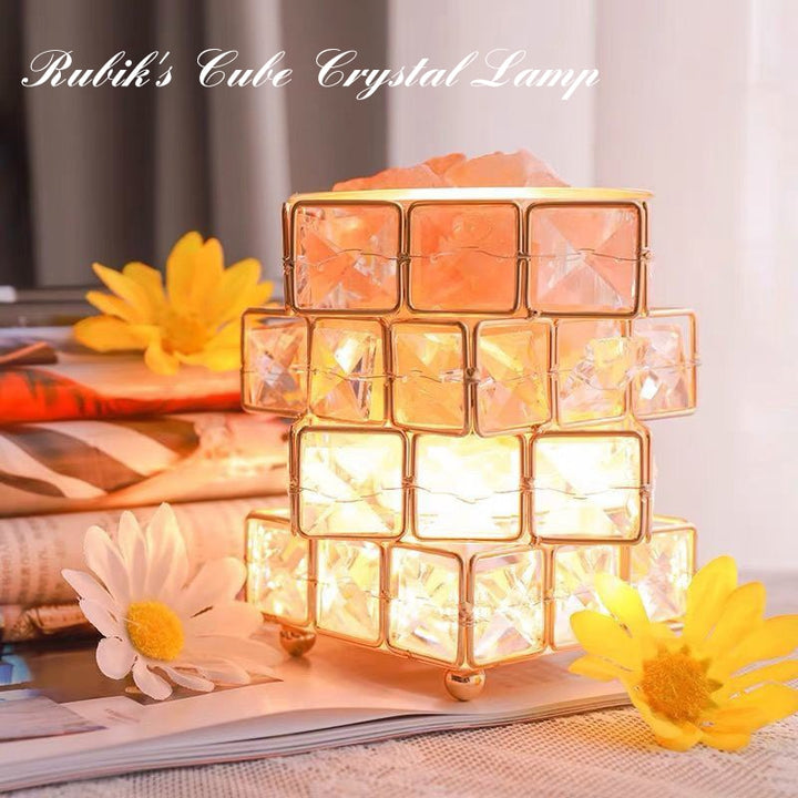 Crystal Room Mood Ambient Geo Shimmer Cube Light | Bowlift