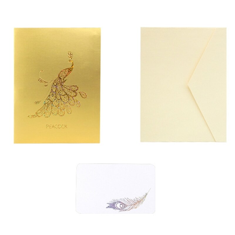 BowLift | 3D Shining Peacock Decorative Card