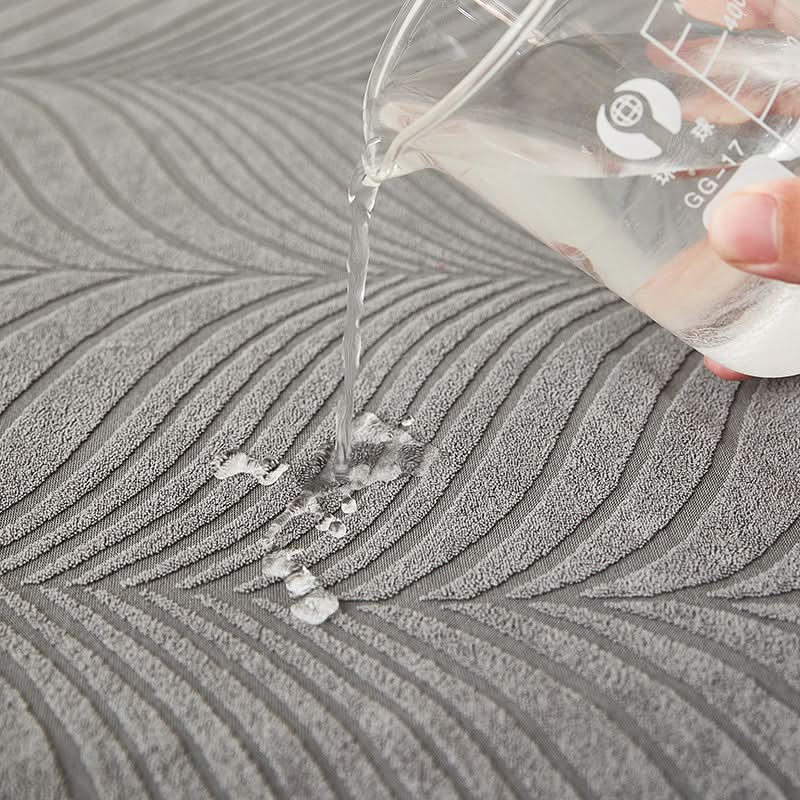 BowLift | PlushSecure - Elegant Jacquard Sofa Cover for Non-Slip Comfort