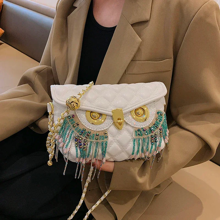 BowLift | Night Owl Glitter Shoulder Bag