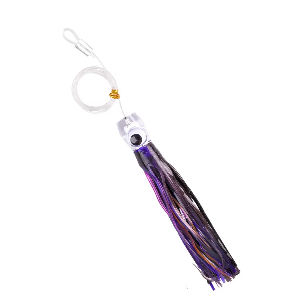 BowLift | 5pcs Rigged Trolling Skirt Tuna Lures for Mahi, Marlin, Shark, and Wahoo – Big Game Saltwater Fishing Lures