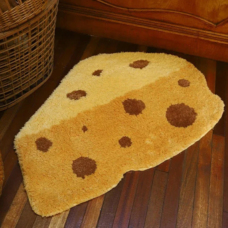 Cartoon Cheese Rug | Bowlift