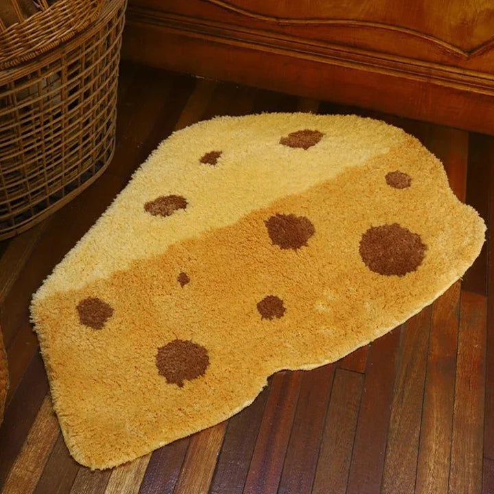 Cartoon Cheese Rug | Bowlift