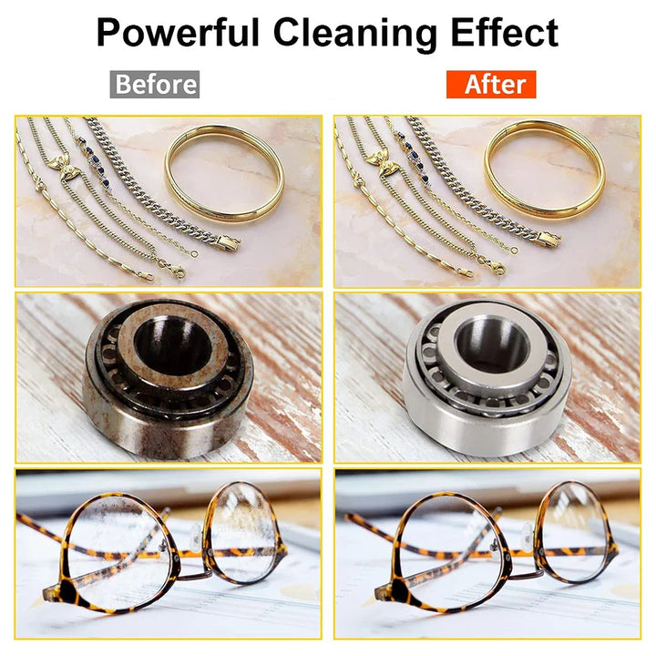 BowLift | Ultrasonic Glasses Cleaner 40kHz Stainless Steel Jewellery Cleaning Machine – ClearWave