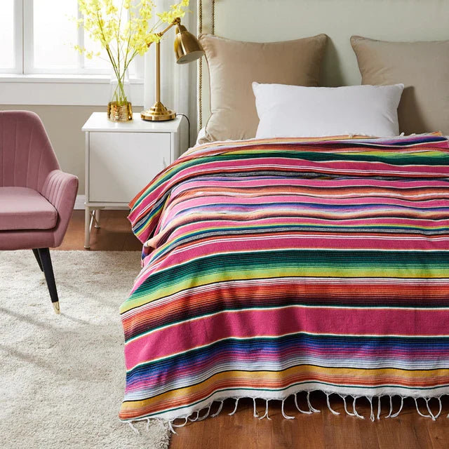 BowLift | Colorful Mexican Serape Blanket