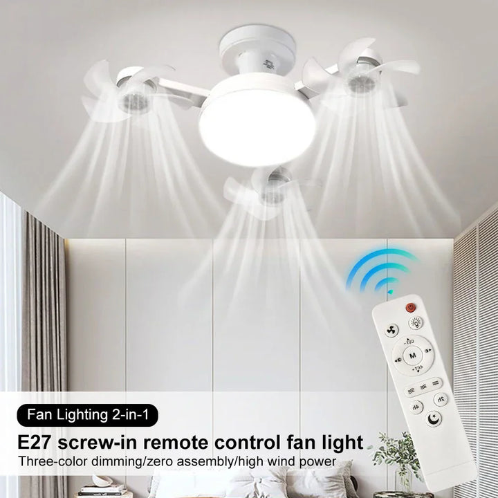Sky Light LED Ceiling Fan Lamp | Bowlift