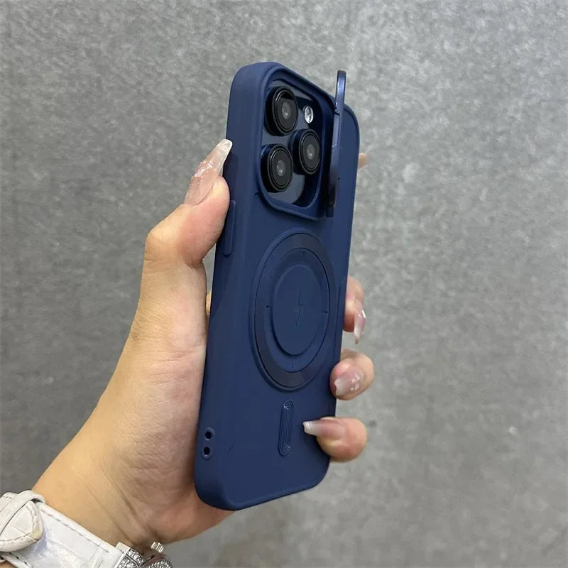 BowLift | Magnetic Soft Wrist Bracket Lens Cover iPhone Case