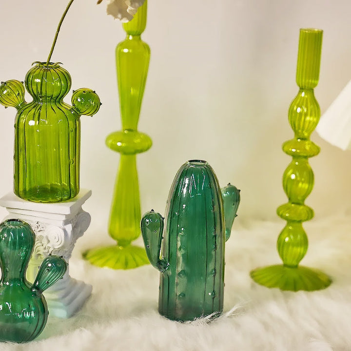 Cactus Glass Vase | Bowlift
