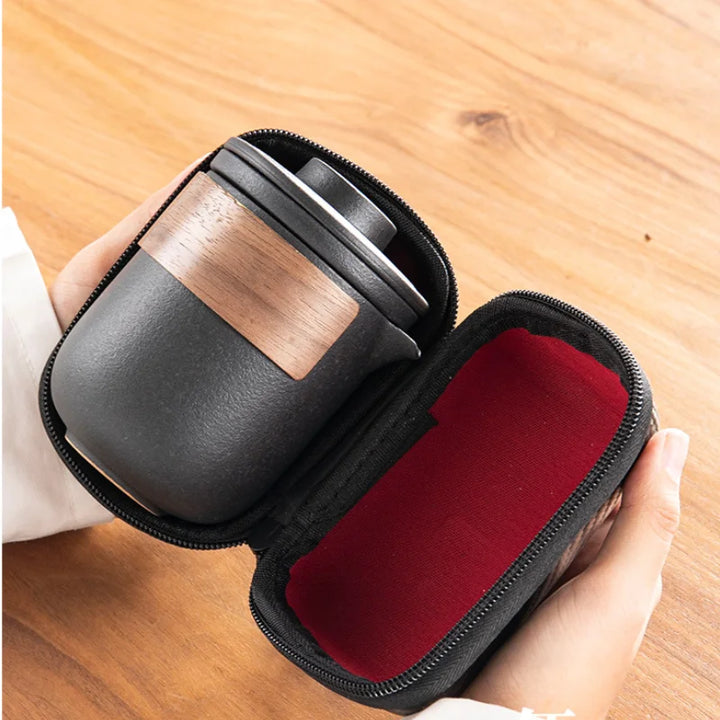 BowLift | Portable Travel Ceramic Teaware Set