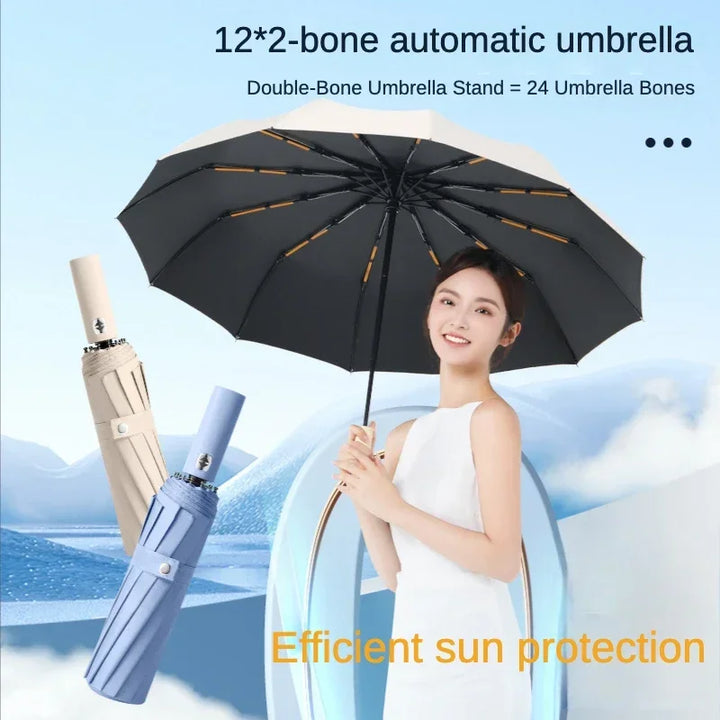 Full Automatic Weatherproof UV Protection Umbrella | Bowlift