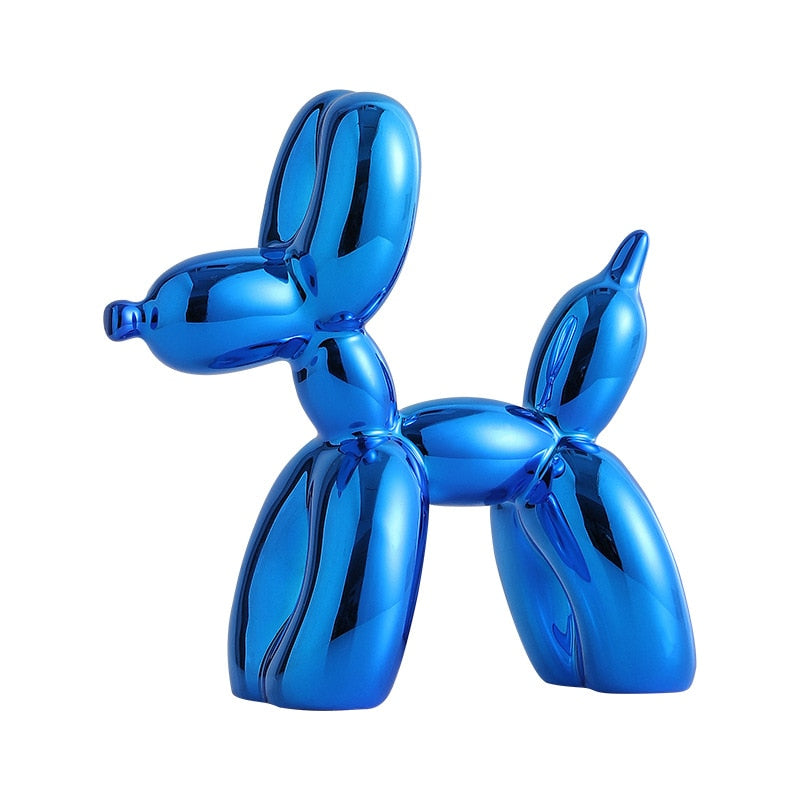 BowLift | Balloon Dog Sculpture, Balloon Art Statue, Mini Collectible Figure, Home Decor, Resin Figure, Desk Accessories, Room Decoration