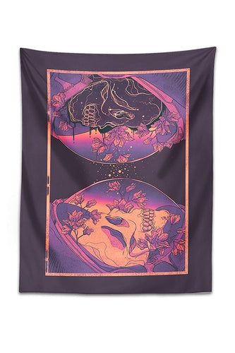 Connections Psychedelic Tapestry | Bowlift