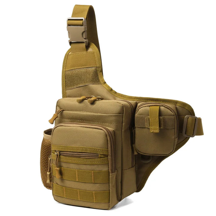 Multi-Pocket Crossbody Compact Hiking Chest Bag | Bowlift