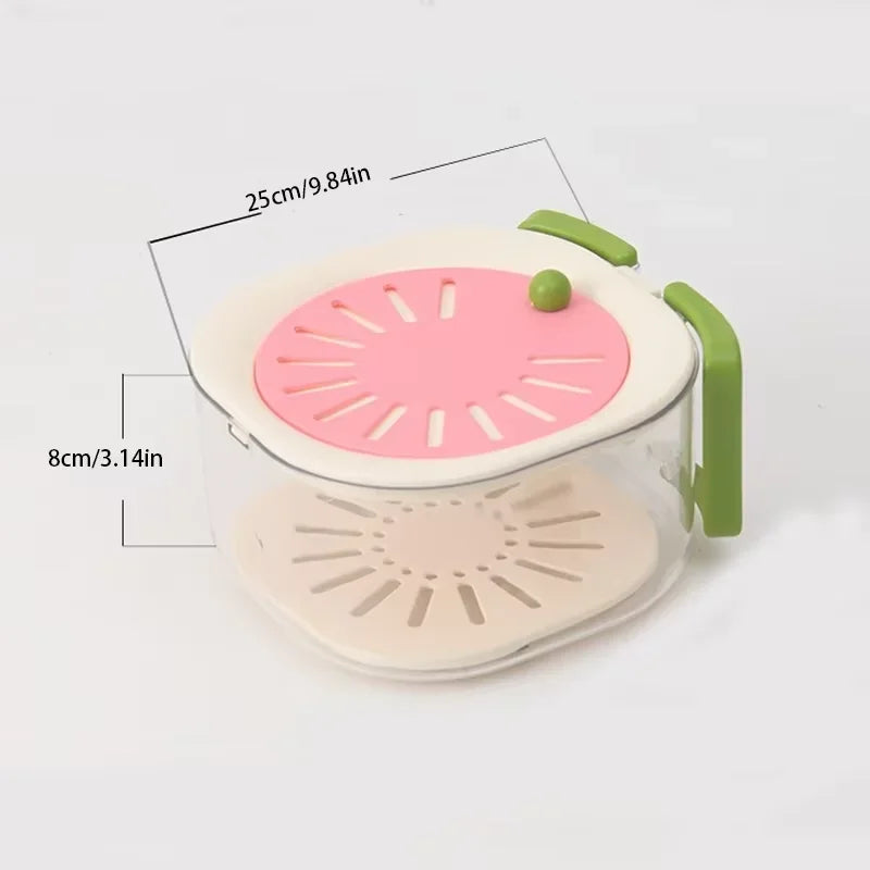 BowLift | Dust-Proof Fruit Drainer Basket