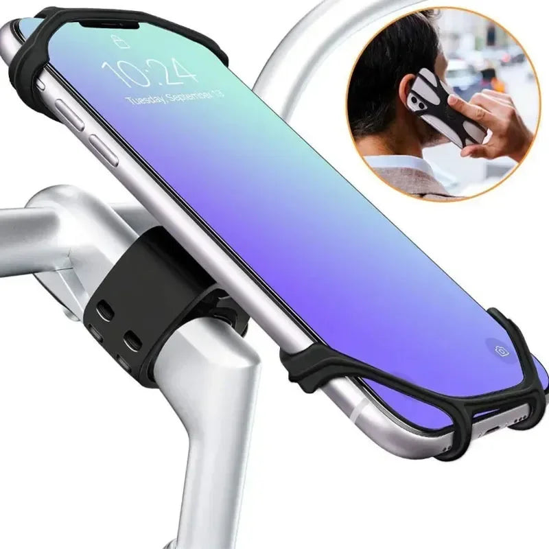 BowLift | Movento BikeMount | 360° Phone holder | Silicone | For bicycle & motorcycle