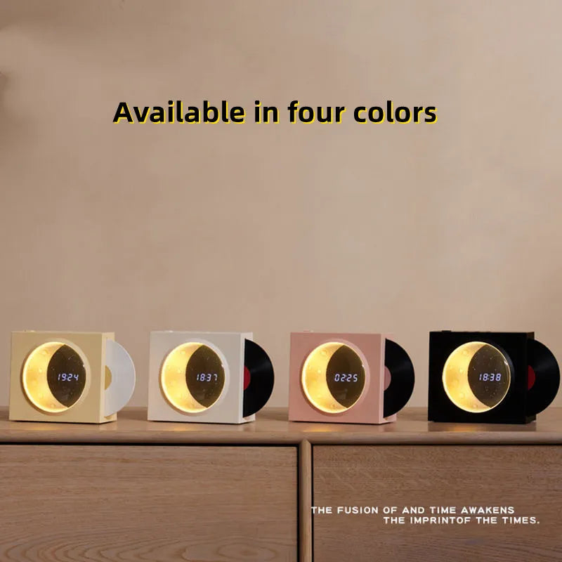 Lunar Tune Wireless Speaker Clock | Bowlift