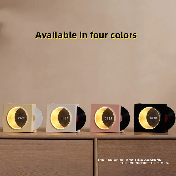 Lunar Tune Wireless Speaker Clock | Bowlift
