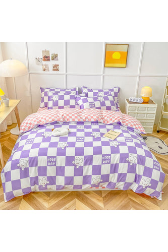 Rabbit-Purple-Bedding | Bowlift