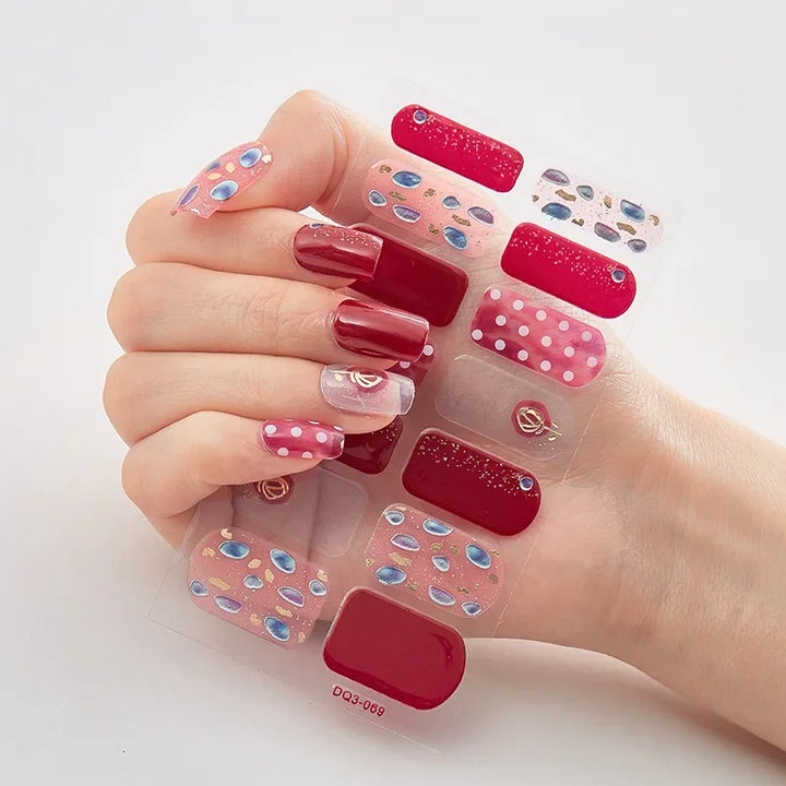 BowLift | Christmas Nail Stickers | Festive Designs | Easy to Apply