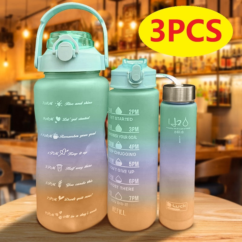All Day Hydrate Time Marker Water Bottle | Bowlift