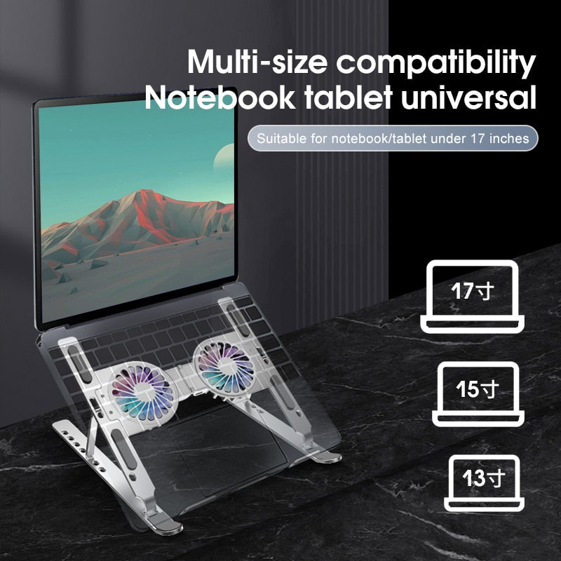 BowLift | Cooling Fan Laptop Stand