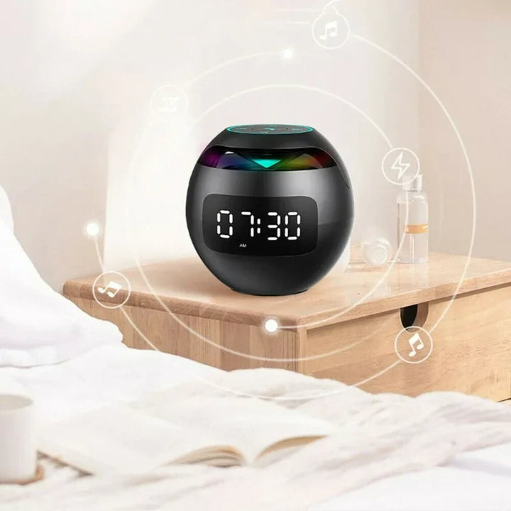 BowLift | Multifunctional Alarm Clock – GlowBeep Speaker Clock