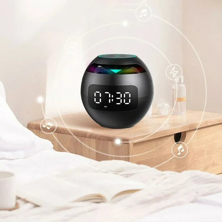 BowLift | Bluetooth Alarm Clock with LED Light Show