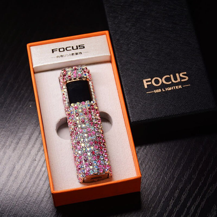 BowLift | Sparkle Stone Rhinestone Rechargeable Portable Lighter